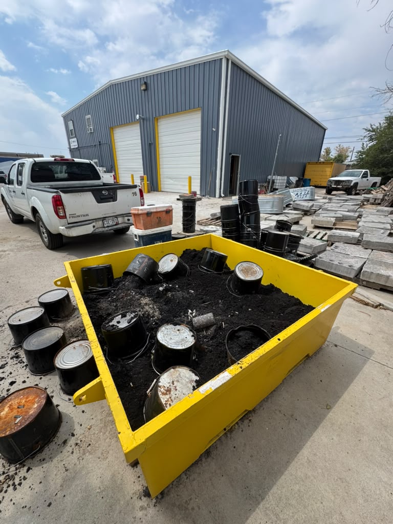 Large Concrete Washout Pan — photo 3